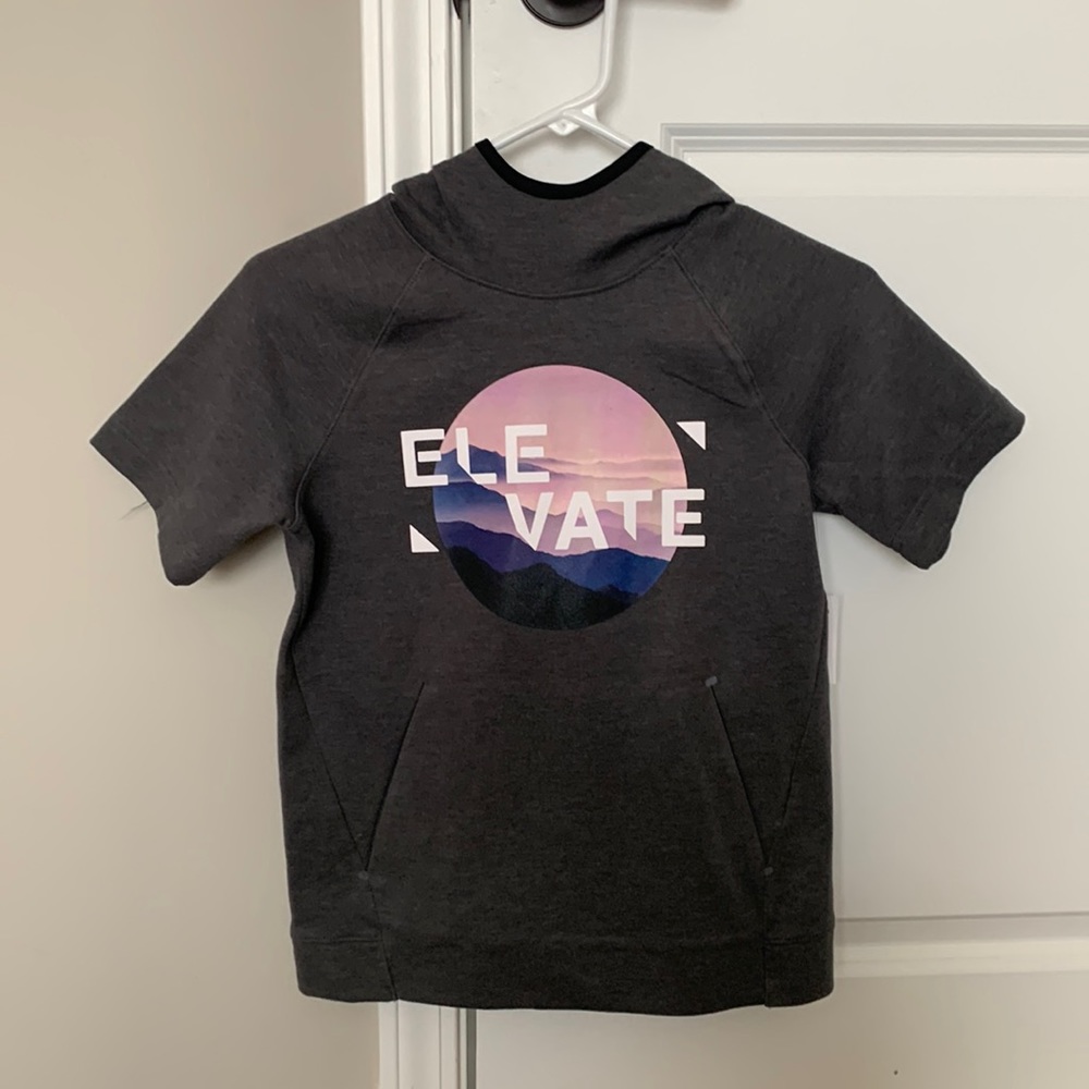 Old Navy New Short Sleeve Hoodie (10-12)